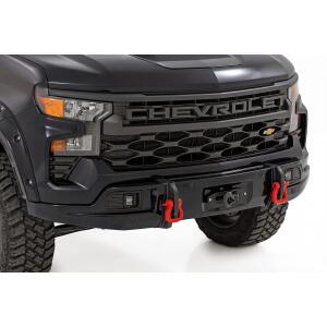 Front FXS Bumper 12000S GBA Black Chevy Silverado 1500 2WD/4WD (23-26)