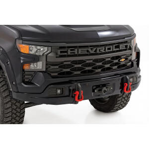 Front FXS Bumper 12000S GB8 Mosaic Black Chevy Silverado 1500 (23-26)