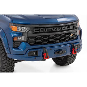 Front FXS Bumper 12000S GA0 North Sky Blue Chevy Silverado 1500 (23-26)
