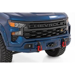 Front FXS Bumper 12000S GJV Riptide Blue Chevy Silverado 1500 (23-26)