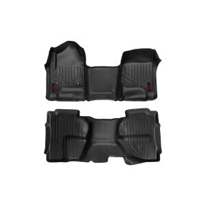 Floor Mats FR & RR OV Hump Ext Cb Chevy/GMC 1500/2500HD/3500HD 2WD/4WD