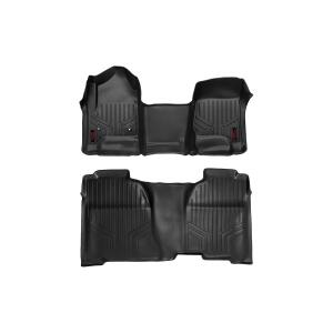 Floor Mats FR & RR OV Hump Crew Chevy/GMC 1500/2500HD/3500HD 2WD/4WD