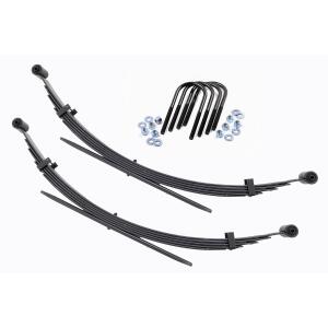 Rear 56 Inch Leaf Springs 2" Lift Pair Chevy/GMC C20/K20 C25/K25 Truck 4WD (77-87)