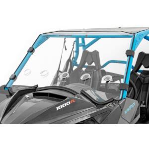 Vented Full Windshield Scratch Resistant Can-Am Maverick Max 1000R X