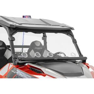 Vented Full Windshield Scratch Resistant Polaris General XP 4 1000