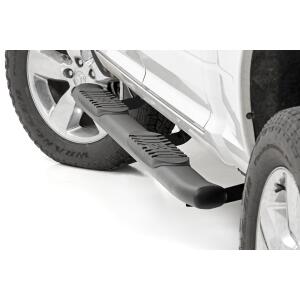 Oval Nerf Step Crew Cab Black Ram 1500/2500/3500 2WD/4WD 2010-2025 & Classic