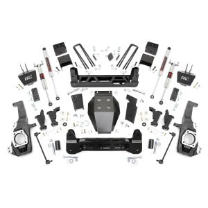 5 Inch Lift Kit Torsion Drop M1 w/ Overloads Chevy/GMC 2500HD/3500HD 20-26