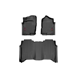 Floor Mats FR & RR Crew Cab Nissan Titan 17-24/Titan XD 16-24