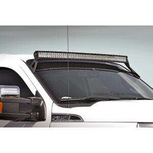 LED Light Mount Upper Windshield 54" Curved Ford F-250/F-350 Super Duty 99-16