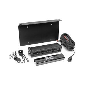 LED Light Kit License Plate Mount 8" Single Row Black Series LED Light Kit License Plate Mount 8" Single Row Black Series
