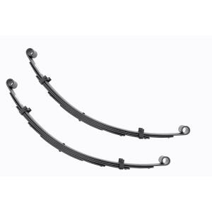Front Leaf Springs 4" Lift Pair Toyota Land Cruiser FJ40 4WD 64-80