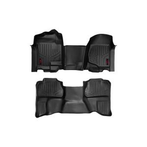 Floor Mats FR & RR OV Hump Ext Cb Chevy/GMC 1500/2500HD 07-14