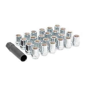 M14 x 2.0 Lug Nut Set of 24 Chrome Open End