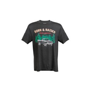 Rough Country T-Shirt Born & Raised Black LG