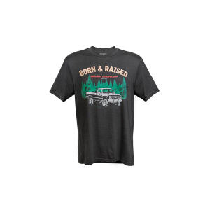 Rough Country T-Shirt Born & Raised Black 3XL