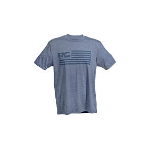 Rough Country T-Shirt American Flag Blue SM