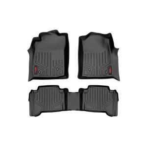 Floor Mats Front and Rear Double Cab Toyota Tacoma 2WD/4WD 2005-2011
