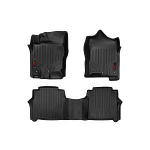 Floor Mats FR & RR Crew Cab Nissan Titan 17-24/Titan XD 16-24