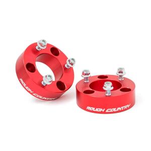 2.5 Inch Leveling Kit Red Spacers Nissan Frontier 05-26/Xterra 05-15