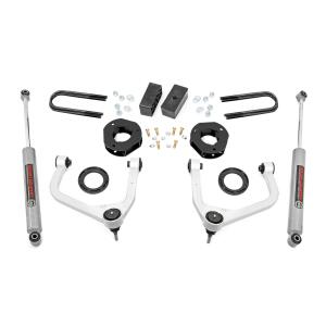 3.5 Inch Lift Kit Mono Leaf Rear GMC Sierra 1500 2WD/4WD (2019-2024)
