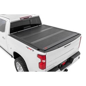 Hard Low Profile Bed Cover 6'7" Bed Rail Cap Chevy/GMC 1500/2500HD/3500HD (14-19 & Classic)