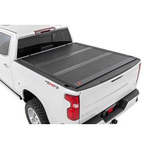 Hard Low Profile Bed Cover 5'9" Bed Rail Caps Chevy/GMC 1500/2500HD/3500HD (14-19 & Classic)