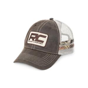 Rough Country Hat Mesh Rough Country Patch Brown/Camo