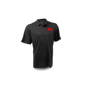 Rough Country Polo Rough Country Logo Black Moisture Wicking Size 2XL