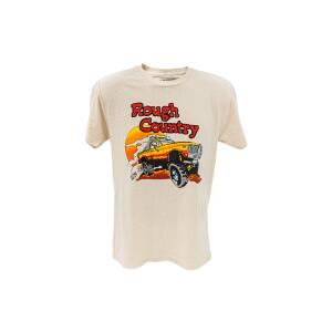 Rough Country T-Shirt Throwback Cream SM
