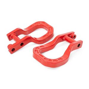 Tow Hooks Forged Red Chevy Silverado 1500 2WD/4WD 2019-2022