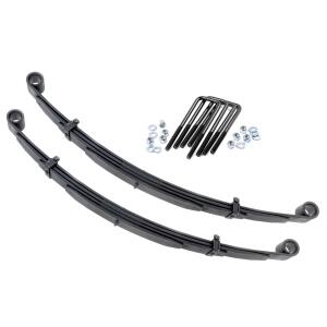 Front Leaf Springs 4" Lift Pair Ford F-250 4WD 1980-1997