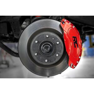 Caliper Covers Front and Rear Red Toyota Tundra 2WD/4WD 2022-2026