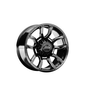 Torque Impact Gloss Black w/Milled Accents 20x9 8x180 0mm