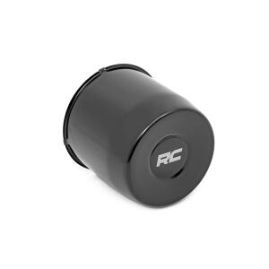 Black Center Cap Closed 4.25 Bore