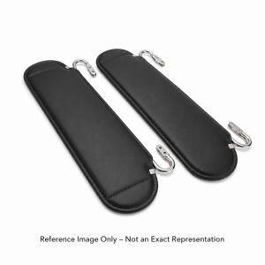 Black Vinyl Replacement Sunvisor for 1972-1986 Jeep CJ5 CJ7 and CJ8 Black Vinyl Replacement Sunvisor for 1972-1986 Jeep CJ5 CJ7 and CJ8