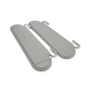 Gray Denim Replacement Sunvisor for 1972-1986 Jeep CJ5 CJ7 and CJ8 Gray Denim Replacement Sunvisor for 1972-1986 Jeep CJ5 CJ7 and CJ8