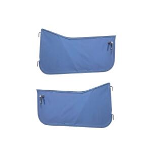 Soft Half Door Pair Blue Denim 1976 - 1986 Jeep CJ7 Soft Half Door Pair Blue Denim 1976 - 1986 Jeep CJ7